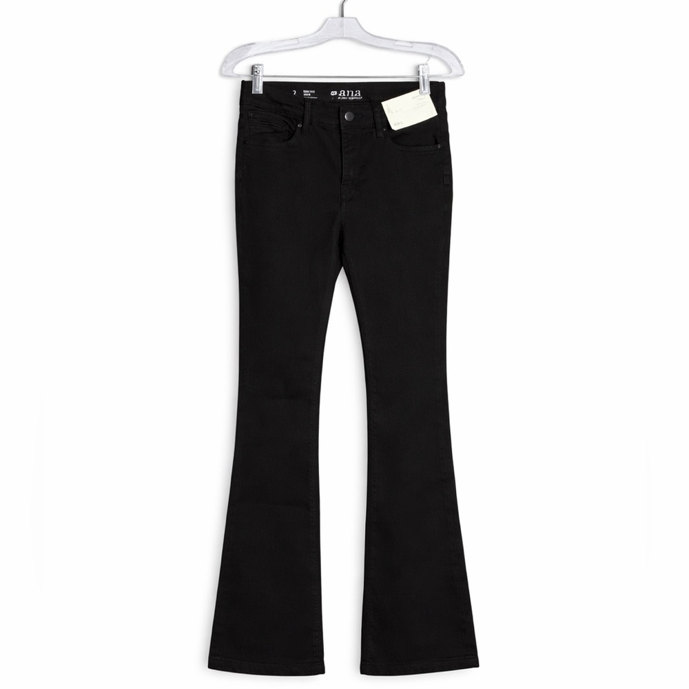 a.n.a women High-Rise Flare Black Jeans Size 2 New with tags